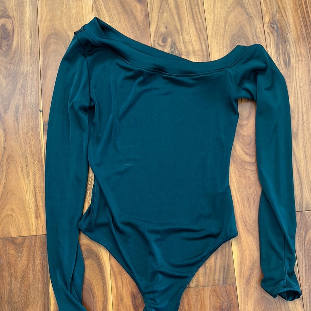 Free people off the shoulder bodysuit